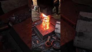 Amazing Red-Hot Metal Forging Process #diy #shorts #technology #innovation