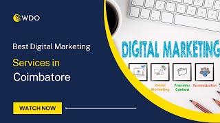 Top Digital Marketing Services in Coimbatore | Best Digital Marketing Company in Coimbatore