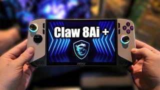 MSI Claw 8 Ai+ Hands On First Look