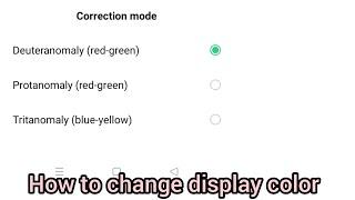 change the display color in yellow - blue #shorts#color