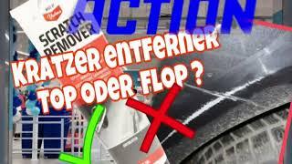 In der Garage hängen geblieben. Kann der „Scratch Remover“ von Action helfen??? **Reupload** Test