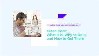 Clean Core: What It Is, Why to Do It, and How to Get There - DT101v