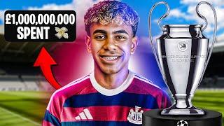 I Spent £1,000,000,000 to Build the BEST Newcastle Team in FM24!