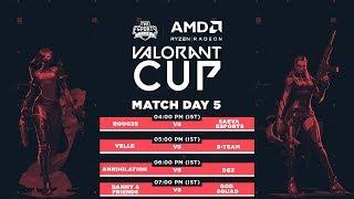 AMD Valorant Cup | Match day 5 | The Esports Club Valorant Tournament India