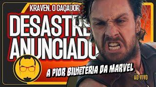 O FRACASSO TOTAL DE KRAVEN NAS BILHETERIAS PODE AFETAR A MARVEL? - AO VIVO - NERD RABUGENTO #10ANOS