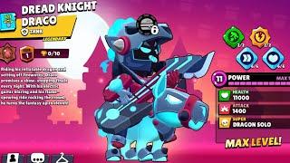 NEW DREAD KNIGHT DRACO SKIN！ | Brawl Stars | ONCE UPON | SCARY TALES | Season 31 | NEW SKIN