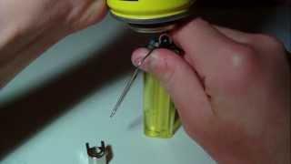 How to refill a disposable lighter