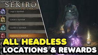 Sekiro - All Headless Mini-Boss Locations & Rewards In Sekiro: Shadows Die Twice