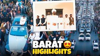 Desi wedding in Pakistan are like this | Barat highlights | Bilal Marth