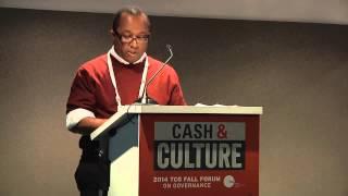 2014 Fall Forum Speaker Robert O'Hara
