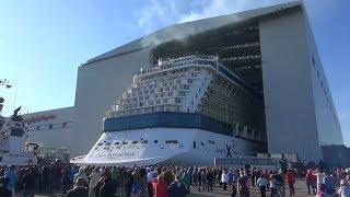 Float out CELEBRITY REFLECTION | Meyer Werft Shipyard