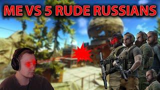 I fought against a 5-man of rude Russians - Escape From Tarkov