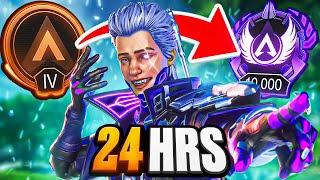 i Tried to Solo from Bronze to Masters Sparrow Only! (Apex Legends)