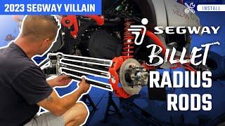 Full Install Action: 2023 Segway Villain Billet Radius Rods Install and More!