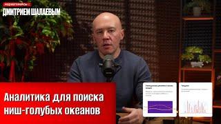 Аналитика и скрытые ниши-голубые океаны на маркетплейсах в 2025. Подкаст Дмитрия Шалаева