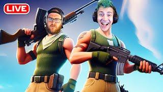  Ninja Dominates Fortnite Ranked Lobbies - Live