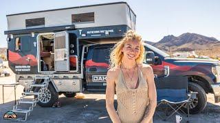 Solo Female - Former Navy Corpsman in 4x4 Truck Camper