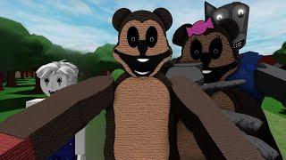 NEW Three Bears Morphs + Animations in Three Little Pigs [Analog Horror RP] - ROBLOX