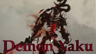 Demon Xaku Fashion Frame  | Warframe Fashion Frame