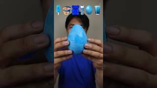 MAKAN SERBA WARNA BIRU #asmr #mukbang #blue