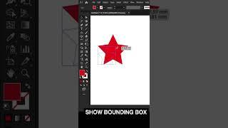 how to show bounding box in illustrator #tipsandtricks #illustratortutorial #tutorial