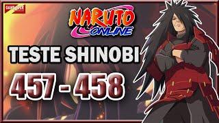 Naruto Online - Teste Shinobi - Andar 457 - 458