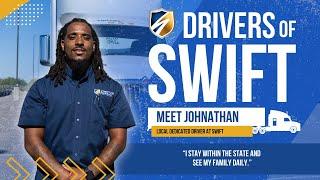 Drivers of Swift | Meet Jonathan: Local Dedicated Driver at Swift Transportation