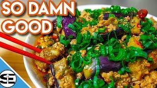 Spicy Eggplant Recipe Chinese Style - You Won't Be Able To Stop Eating This! - Straight Up Eats