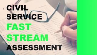 Civil Service Fast Stream Assessment Centre