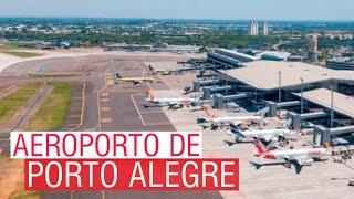 Como é o AEROPORTO DE PORTO ALEGRE - VOANDO PARA SÃO PAULO COM A AZUL LINHAS AÉREAS NO EMBRAER 195