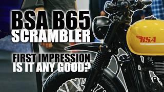 All new 2025 BSA Scrambler B65 - is it good at all?