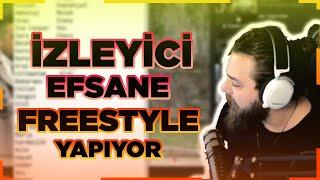 ELRAEN - İZLEYİCİSİYLE DİSS ATIYOR RAP YAPIYOR