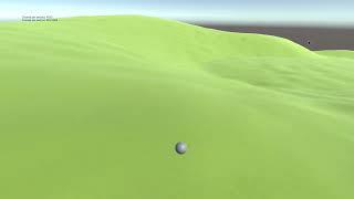 Unity Marching Cubes Transvoxel Planet Progress 4/22/24