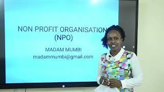 Accounts of NOT For Profit (NPO) organisations Video 1