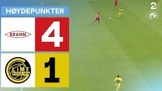 Brann 4 - 1 Bodø/Glimt - Høydepunkter