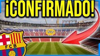 ¡BOMBAZO! ¡NUEVAS IMÁGENES OBRAS CAMP NOU!