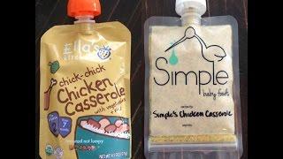 Homemade Baby Food vs. Ella's Kitchen
