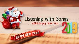 ABBA - HAPPY NEW YEAR - FILL THE  GAP ACTIVITY