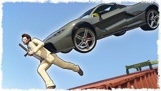 АДСКАЯ ТРОПА СМЕРТИ В GTA ONLINE!!! (УГАР, ЭПИК, БАГИ)