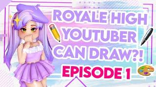 Amelia Yu - Royale High Youtuber Can Draw? Anime Art & Drawing Showcase 2021!