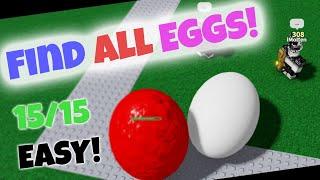 HOW TO FIND ALL 15 EGGS IN ABILITY WARS EASTER UPDATE | Ability Wars ROBLOX