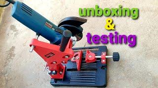 angle grinder stand unboxing and assembly || MR SHA