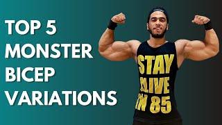 Top 5 Monster Bicep Variations | Zubair Safi | Monster Biceps