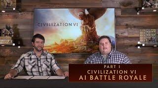 CIVILIZATION VI - AI Battle Royale (Part 1)