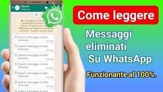 Come recuperare i messaggi cancellati su WhatsApp (2024) || Recupero messaggi cancellati da WhatsApp