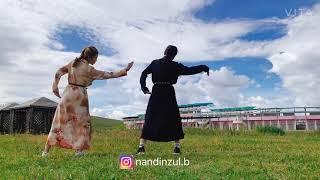 Монгол бүжгийн чалэнж | Dance challenge with Nandia