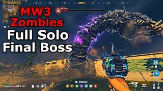 MW3 Zombies Solo Full Final Boss Worm Easter Egg act 3 Zakhaev