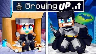 Growing Up as BATMAN in Minecraft!