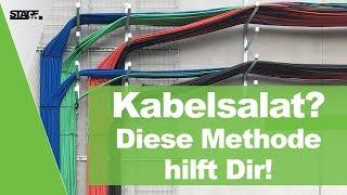 Veranstaltungstechnik | Kabelsalat?! Diese Methode hilft dir | stage.hacks