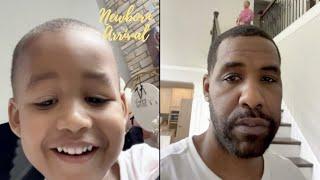 Shawne Williams & Wife Jessica Dime's Son Wisdom Insist On Going To The Beach! 